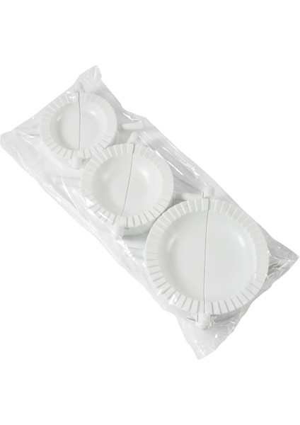 3 Adet Kombinasyon Stili Yeni 7cmcmcm Mutfak Mantı Kalıpları Plastik Hamur Basınç Pie Ravioli Hamur Çin Yemeği Jiaozi Kalıp Kalıplar - (Yurt Dışından)