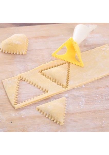 Sarı Stil Mutfak Mantı Yapım Kalıbı 4 Parça Set Mutfak Kendin Yap Mantı Yapım Aracı Hamur Sıkma Pie Ravioli Kalıbı Fırın Aracı (Yurt Dışından) indirimleri