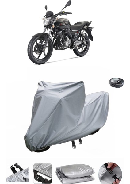 Rks Titanic 150-R Su Geçirmez Motosiklet Brandası Arka Çanta Uyumlu