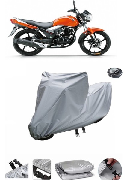 Haojue DA135 S Su Geçirmez Motosiklet Brandası Arka Çanta Uyumlu