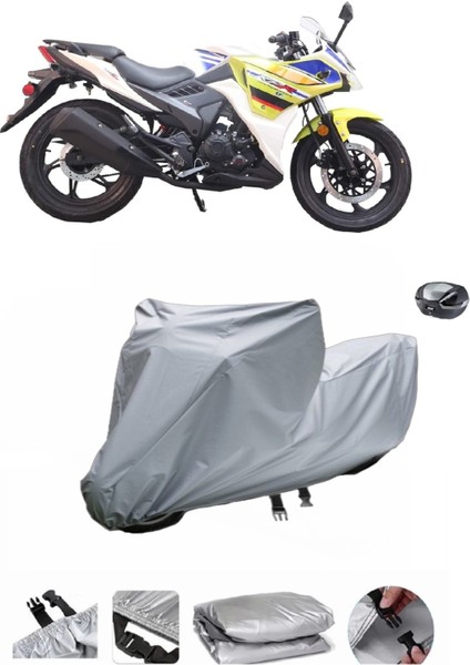 Lifan Kpr 200 Su Geçirmez Motosiklet Brandası Arka Çanta Uyumlu