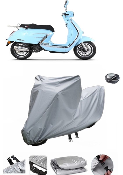 Rks Bitter 50 Su Geçirmez Motosiklet Brandası Arka Çanta Uyumlu