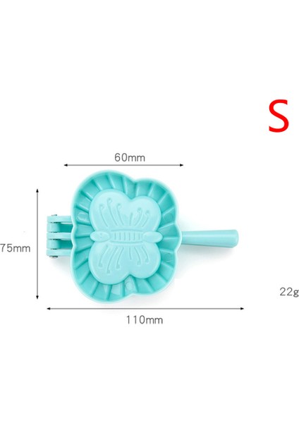 Butterfiy S Tarzı Dumpling Kalıbı Pratik Gıda Sınıfı Ravioli Hamur Presi Hamur Işleri Yapımı Empanada Kalıbı Fırın Mutfak Aksesuarları (Yurt Dışından)