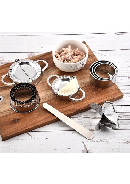 Tarzı Paslanmaz Çelik Mantı Kalıpları Jiaozi Yapıcı Cihaz Mantı Aracı Ravioli Kalıbı Mantılar Yapma Heykel Mutfak Aksesuarları (Yurt Dışından) indirimleri