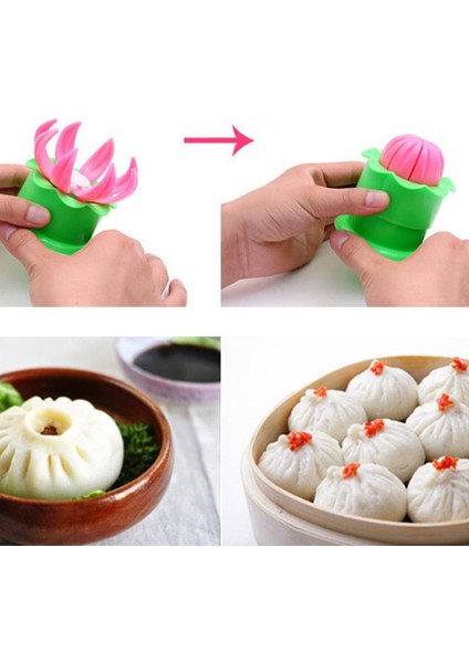 Yeşil Stil Yeni Hamur Kavurması Buharlı Ekmek Buharlı Mantı Maker Kalıp Kalıp Diy Aracı Buharda Pişmiş Dolgulu Mantı Mutfak Pişirme Aracı (Yurt Dışından) modelleri
