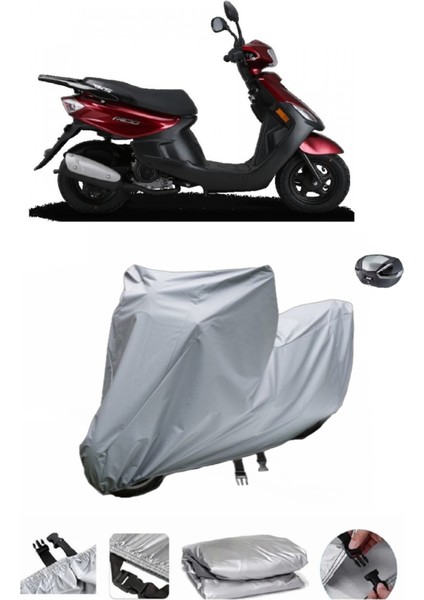 Rks Rico Su Geçirmez Motosiklet Brandası Arka Çanta Uyumlu