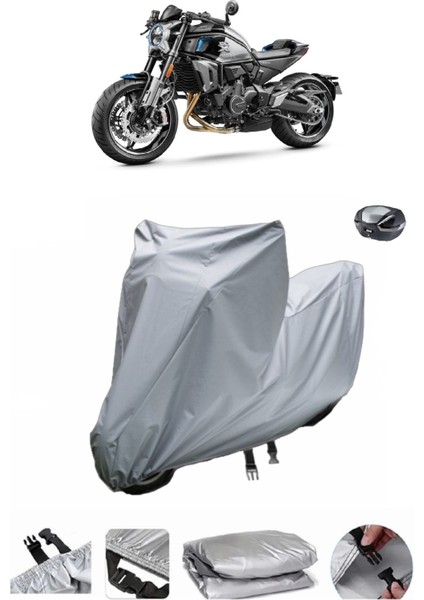 Cf Moto 700CL-X Heritage Su Geçirmez Motosiklet Brandası Arka Çanta Uyumlu
