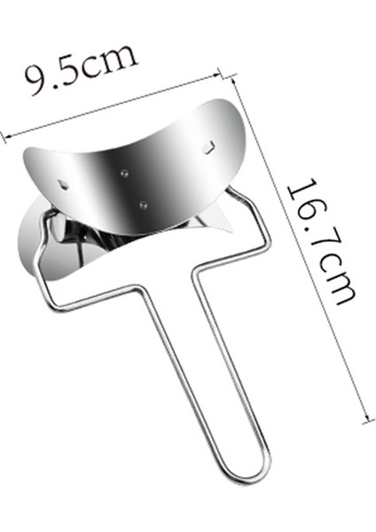 9.5cm Tarzı Kolay Yapımı Mantı Kalıbı Mantı Hamuru Kesici Makine Pişirme Hamuru Aracı Mutfak Araçları Mantı Jiaozi Yapıcı Cihaz (Yurt Dışından)
