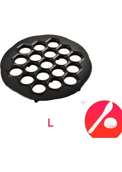 Siyah Stil Mutfak Hamur Presi Ravioli Yapma Kalıbı Dumpling Kalıbı Yapıcı Dıy Kalıp Pelmeni Kalıbı Makarna Form Mutfak Aksesuarları (Yurt Dışından)