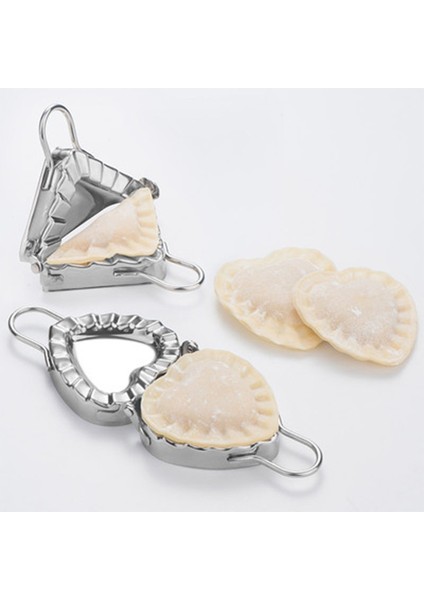 B-Orta Stil Taşınabilir Mantı Yapma Makinesi Paslanmaz Çelik Mantı Kalıbı ve Hamur Kesici Empanada Presi Pie Ravioli Presi ve Mantı Soyacağı (Yurt Dışından) fırsatları