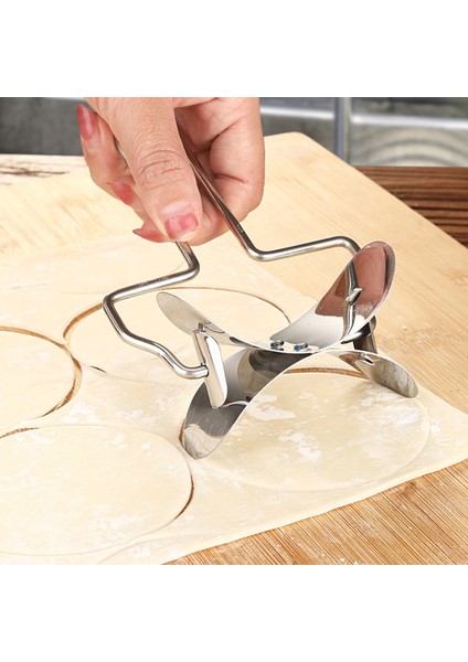 7.5cmrulo Soyma Stili Paslanmaz Çelik Mantı Kalıpları Hamur Yuvarlak Makinesi Pres Mantı Pie Ravioli Kalıp Mutfak Pişirme Araçları Aksesuarları (Yurt Dışından) modelleri