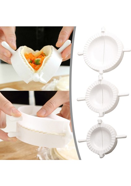 10CM Tarzı 7cmcmcm Mutfak Mantı Kalıpları Plastik Hamur Pres Mantı Pie Ravioli Kalıbı Pişirme Hamur Çin Yemeği Jiaozi Yapıcı Aracı (Yurt Dışından) fırsatları
