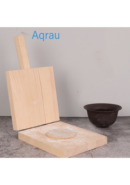Çikolata Tarzı Ahşap Mini Hamur Ezme Makinesi Mantı Cilt Presi Gözleme Taşınabilir Hamur Işleri Makinesi Basma Aracı Kullanımı Kolay (Yurt Dışından)