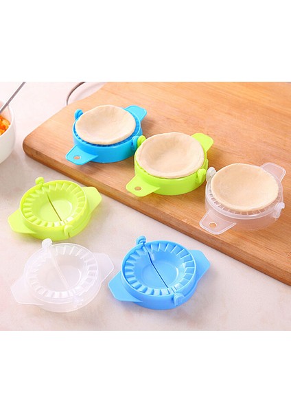 Yeşil Stil 3 Parça Mavi Yeşil Şeffaf Gıda Kalitesi Mantı Kalıbı Dayanıklı Mantı Makinesi Ekipmanı Kolay Mutfak Araçları (Yurt Dışından) fiyatları