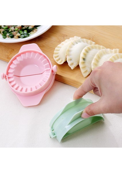 Mavi Stil Dumpling Kalıbı Yap Dumpling Modelleme Araçları Sihirli Yaratıcı Manuel Paket Makine Gıda Sınıfı Plastik Mutfak Araçları (Yurt Dışından)