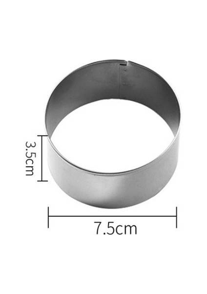 No.2 Tarzı Yuvarlak Çiçek Şekilli Paslanmaz Çelik Mantı Yapıcı Hamur Kesme Aracı Ravioli Kalıbı Mantı Hamuru Kesici Mutfak Aksesuarları (Yurt Dışından)