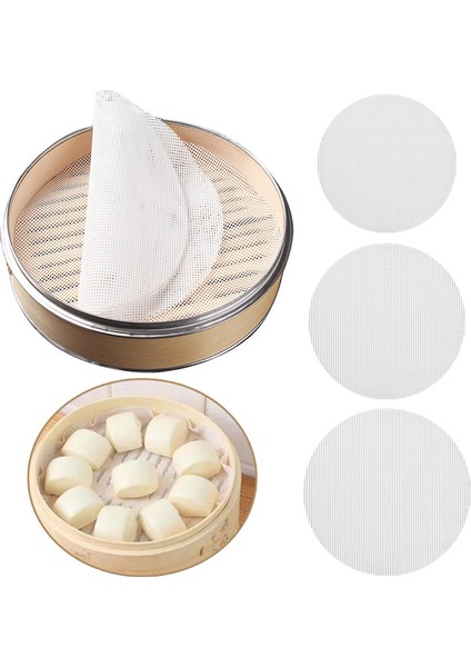 No.6 Tarzı Silikon Buharlı Pişirici Yapışmaz Ped Mantı Matı Tekrar Kullanılabilir Buharlı Börek Mutfak Fırın Hamur Işi Dim Sum Ağ Pişirme Bez (Yurt Dışından) fiyatları