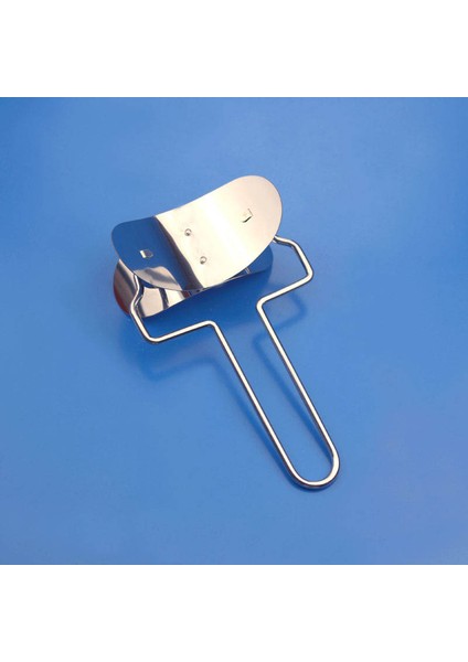 Gümüş Tarzı Yuvarlak Mantı Yapıcı Paslanmaz Çelik Hamur Kesme Aracı Taşınabilir Mutfak Aletleri 8 cm Mantı Hamuru Kalıbı Hamur Şekillendirici Aksesuarları (Yurt Dışından)