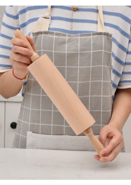 Orta 39CM 6cm Stili Tahta Yuvarlama Ağacı Olmayan Balmumu Olmayan Kayın Yuvarlama Çubuğu Mantı Hamuru Yuvarlama Pin Yuvarlama Çubuğu Fırın Aracı - Türkçe E-Ticaret Başlığı (Yurt Dışından)