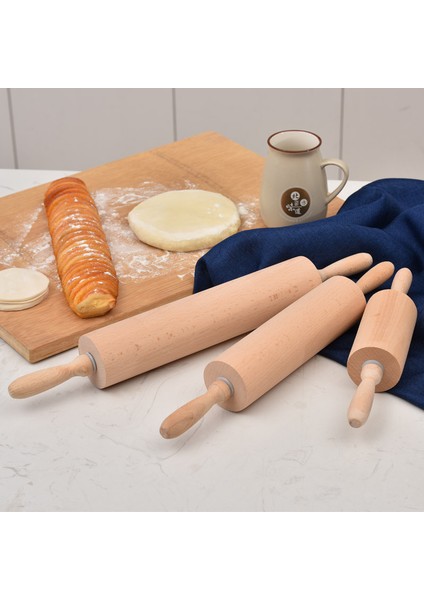 Orta 39CM 6cm Stili Tahta Yuvarlama Ağacı Olmayan Balmumu Olmayan Kayın Yuvarlama Çubuğu Mantı Hamuru Yuvarlama Pin Yuvarlama Çubuğu Fırın Aracı - Türkçe E-Ticaret Başlığı (Yurt Dışından) fiyatları