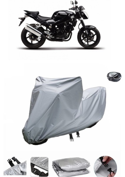 Hyosung Gt 250 Naked Su Geçirmez Motosiklet Brandası Arka Çanta Uyumlu