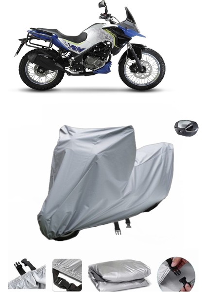 Rks Winner 200 Su Geçirmez Motosiklet Brandası Arka Çanta Uyumlu