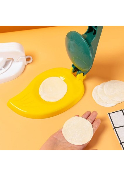 Beyaz Stil El Yapımı Mantı Hamuru Basma Aparatı - Yeniden Kullanılabilir Güvenli Pp Malzemeden Yapılmış Hamur Basma Aletleri Ev Mutfak El Yapımı Mantı Araçları (Yurt Dışından) indirimleri