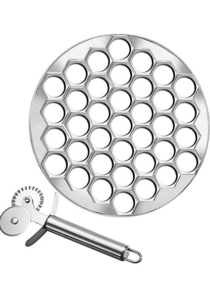 Rus Pelmeni Metal Kalıp ve Hamur Ravioli Teker Pasta Çift Kesici ile Mutfak Pişirme Araçları (Yurt Dışından)