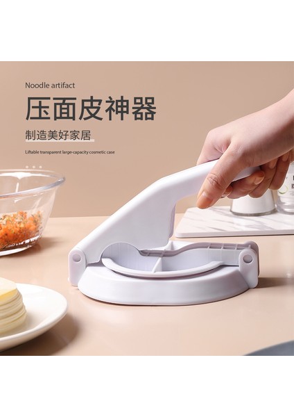 Beyaz Stil Ev Tipi Mutfak Için Abs Malzemeden Yapılmış Basit ve Kolay Temizlenebilir Mantı Hamuru Kalıbı El Basma Kalıp Yeni Araç (Yurt Dışından) fiyatları