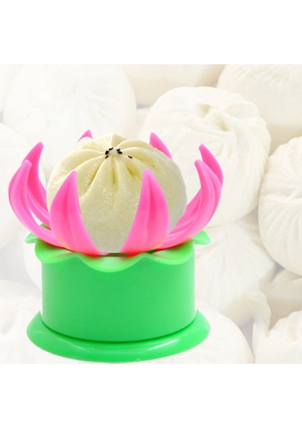 Rastgele Stil 1 Adet Kendin Yap Hamur Tatlısı ve Çin Baozi Kalıbı Hamur Çiçek Aracı Buharda Dolu Buharlı Börek Yapma Kalıbı Yj (Yurt Dışından)