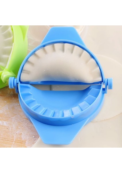 Mavi Stil El Yapımı Mantı Makinesi Mutfak Dıy Araçları Mini Gurme Desen Kalıp Yapımı Taşınabilir Tembel Hamur Aksesuarları Ev Yemek Partneri (Yurt Dışından)