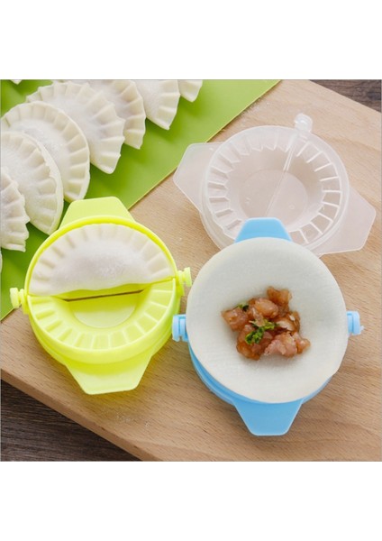 Mavi Stil El Yapımı Mantı Makinesi Mutfak Dıy Araçları Mini Gurme Desen Kalıp Yapımı Taşınabilir Tembel Hamur Aksesuarları Ev Yemek Partneri (Yurt Dışından) fiyatları