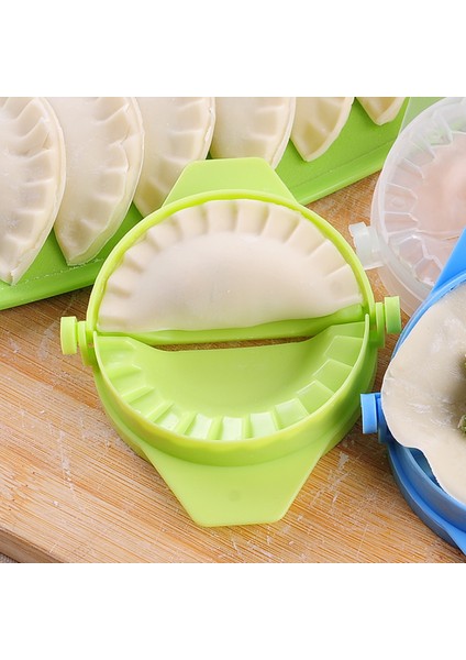 Mavi Stil El Yapımı Mantı Makinesi Mutfak Dıy Araçları Mini Gurme Desen Kalıp Yapımı Taşınabilir Tembel Hamur Aksesuarları Ev Yemek Partneri (Yurt Dışından) indirimleri