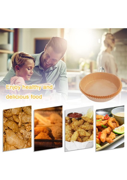 Beyaz Stil Hava Fritözü Tek Kullanımlık Kağıt Liner Fırın Kağıt Sayfaları Yuvarlak Pergament Yapışmaz Kağıt Mikrodalga Buharlı Yeni (Yurt Dışından) fırsatları