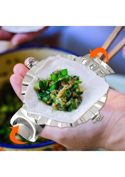 Bir Stil Dumpling Artifact El Kitabı Paslanmaz Çelik Dıy Mantı Kalıbı Mutfak Küçük Araçları Mantı Kalıbı Mutfak Araçları (Yurt Dışından) fiyatları