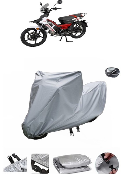 Altai Tank S50 Su Geçirmez Motosiklet Brandası Arka Çanta Uyumlu
