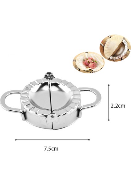 Ocak Tarzı Kendi Yap Jiaozi Mantı Kalıbı Mantı Yapma Makinesi Pişirme Hamur Aracı (Yurt Dışından) indirimleri