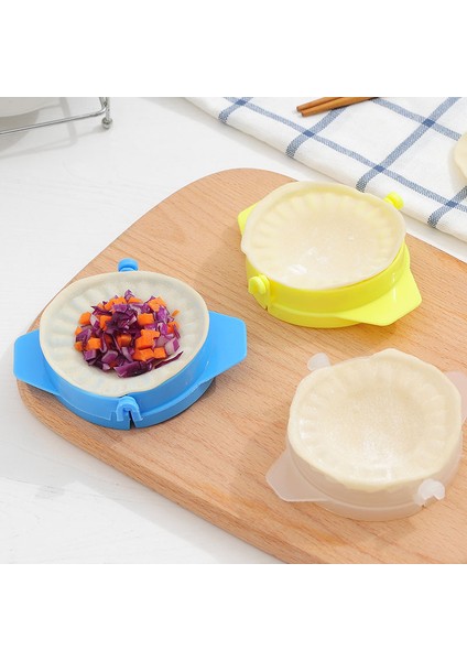 Yeşil Stil 1 Adet Plastik Mantı Kalıbı Çin Yemeği Jiaozi Yapıcı Hamur Baskı Mantı Pie Ravioli El Kalıbı Mutfak Yaratıcı Kendin Yap Yemek Araçları (Yurt Dışından)