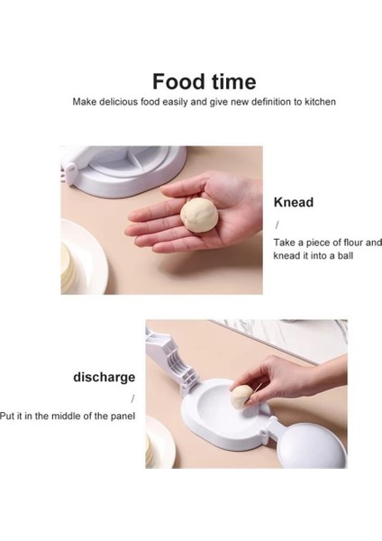 Beyaz Stil Çin El Yapımı Mantı Yapma Aracı Makinesi Ev Mutfak Aletleri Kalıp Gıda Işlemcisi Yeni (Yurt Dışından) fırsatları