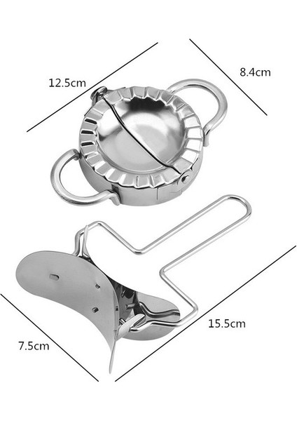 No.4 Tarzı Yuvarlak Çiçek Şekilli Paslanmaz Çelik Mantı Yapıcı Hamur Kesme Aracı Ravioli Kalıbı Mantı Hamuru Kesici Mutfak Aksesuarları (Yurt Dışından)