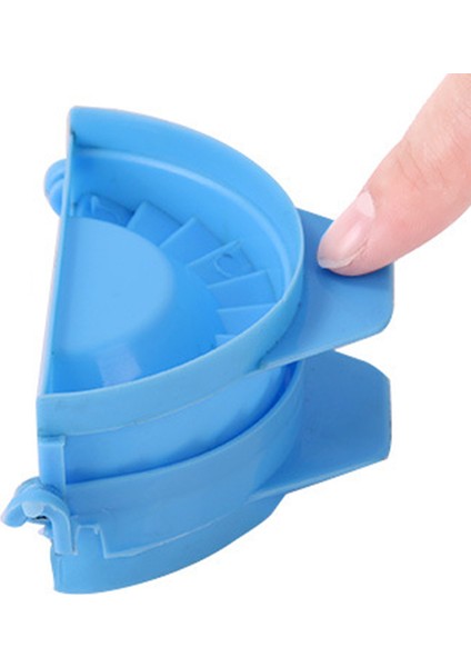 Mavi Stil Ev Yapımı Mantı Kalıbı Hamur Aracı Jiaozi Yapıcı Hamur Sıkıştırıcısı Mantı Pie Ravioli El Kalıbı Mutfak Aletleri (Yurt Dışından)