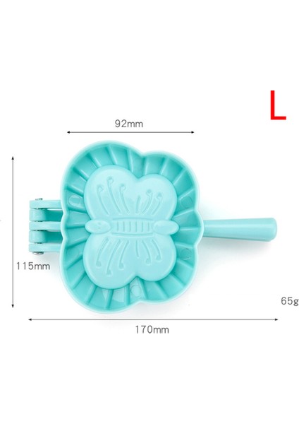 Butterfiy L Tarzı Dumpling Kalıbı Pratik Gıda Sınıfı Ravioli Hamur Presi Hamur Işleri Yapımı Empanada Kalıbı Fırın Mutfak Aksesuarları (Yurt Dışından)