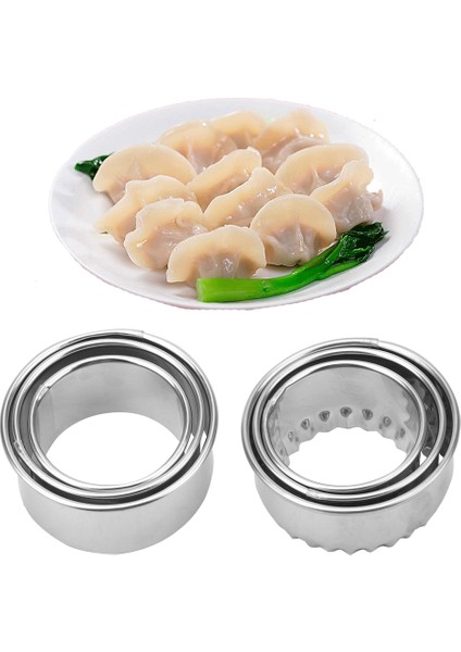 Kıvrımlı Stil Paslanmaz Çelik Mantı Yapıcı Mantı Kalıbı Hamur Kesici Gyoza Kalıbı Hamur Araçları Mutfak Aksesuarları (Yurt Dışından) fiyatları