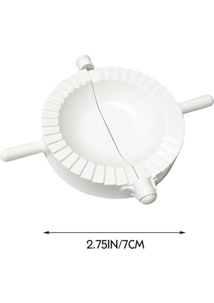 S Tarzı Dumpling Seti Silikon Plastik Yapıcı Hamur Kesici Mantı Kalıbı Pie Ravioli Mutfak Hamur Işleri Aksesuarlar Kesme Aracı (Yurt Dışından)