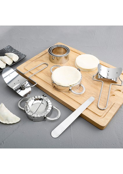 2 Büyük Paket Stili Paslanmaz Çelik Mantı Kalıbı Ev Mantı Hamuru Kesici Yapma Makinesi Jiaozi Maker Kalıp Mutfak Araçları Hamur Kesici Yeni (Yurt Dışından)