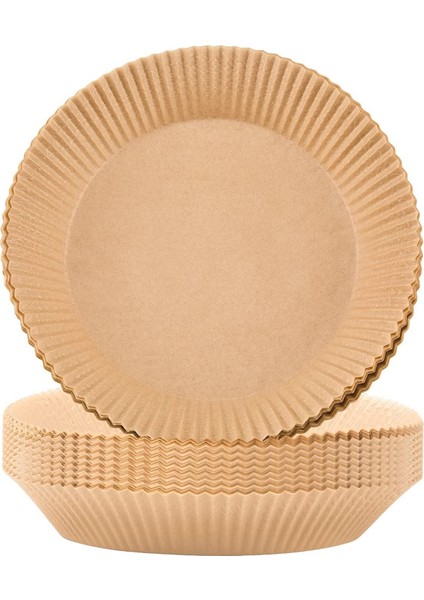 Koyu Haki Stili Hava Fritözü Tek Kullanımlık Kağıt Liner Fırın Kağıt Sayfaları Yuvarlak Pergament Yapışmaz Kağıt Mikrodalga Buharlı Yeni (Yurt Dışından)