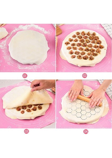 Tip3 Stili Mutfak Mantı Yapıcı Hamur Presi Ravioli Yapım Kalıbı Mantı Kalıbı Kendin Yap Kalıbı Makarna Formu 37 Delik (Yurt Dışından)