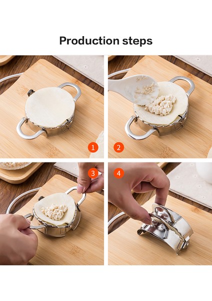 9.5cm Tarzı Yeni Kendin Yap Mantı Kalıbı Kalıp Mantı Hamuru Kesici Yapma Makinesi Pişirme Hamur Aracı Mutfak Araçları Mantı Yapıcı Cihazı (Yurt Dışından) indirimleri