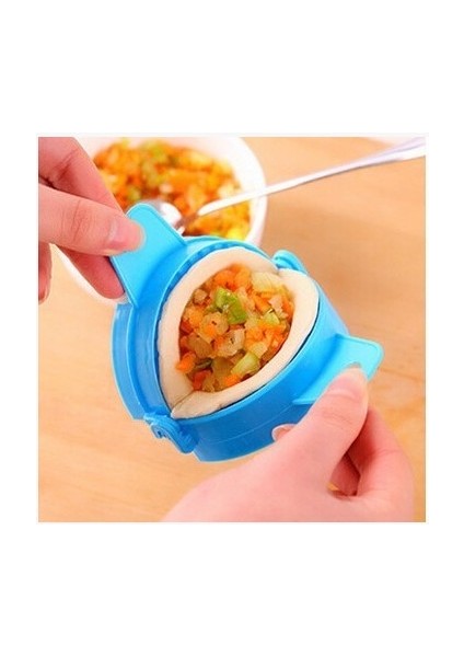 1 Adet Renk Rastgele Stil Paslanmaz Çelik Yuvarlak Mantı Hamur Kalıpları Seti Kesici Yapıcı Araçlar Yuvarlak Kurabiye Hamur Kesme Aracı (Yurt Dışından)