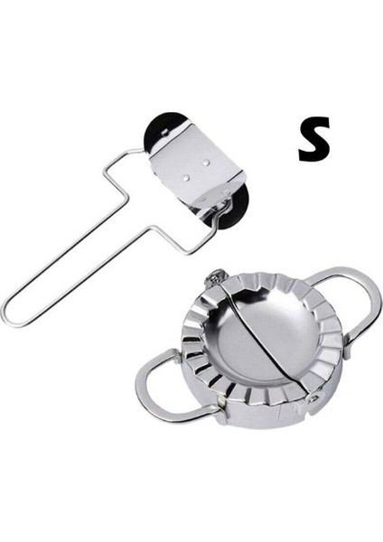 S Tarzı Dumpling Maker Paslanmaz Çelik Hamur Kesici Pie Maker Hamur Kalıbı Pastry Tools Mutfak Yardımcıları Ev Fırın Aksesuarları (Yurt Dışından)